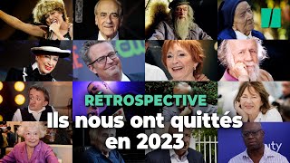 Jane Birkin Matthew Perry JeanPierre Elkabbach… Ces personnalités nous ont quittés en 2023 [upl. by Maier989]