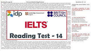 IELTS Reading Practice Test With Answers Video 14 Academic [upl. by Seko]