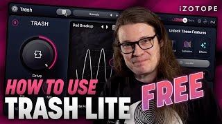 How to use Trash Lite the FREE distortion plugin [upl. by Notnilc]