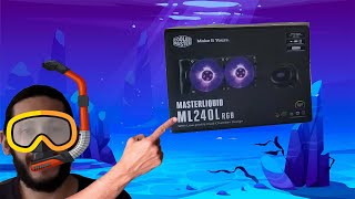 Reparando Refrigeracion liquida AIO Cooler Master Masterliquid ML240L [upl. by Asoramla]