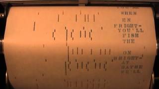 Manhattan played in 1926 by Vee Lawnhurst on a Welte Player Piano Roll20120531171111wmv [upl. by Nemhauser]