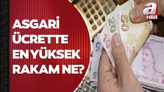 Asgari ücrette zam senaryoları neler Asgari ücrete ne kadar zam yapılacak [upl. by Eadnus]