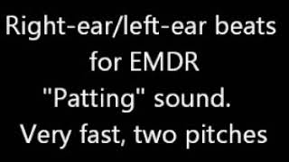 30 minutes of EMDR sounds Two Tones Patting sound Very Fast Speed [upl. by Ignace954]