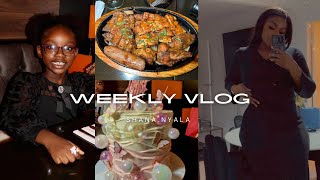 VLOG  COSTCO PIZZA BIRTHDAY DINNER STREET DANCING [upl. by Anerbes]