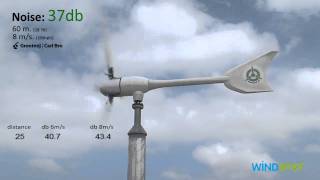 Small Wind Turbine Windspot low noise [upl. by Buehler]