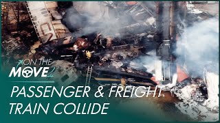 Freight amp Passenger Train Collide In Catastrophic Accident  Mayday [upl. by Ultan]