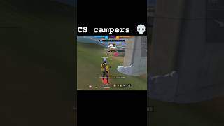 CS Rank Camper 😡😡 shorts freefire [upl. by Temple]