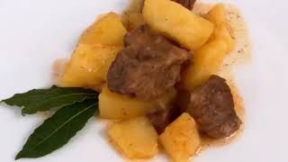 Spezzatino di manzo con patate italianrecipe italianfoodfoodblogger [upl. by Hadrian]