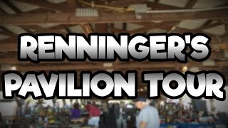 Renningers Antique Flea Market Adamstown PA Pavilion Walkthrough [upl. by Novla]