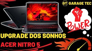 Acer Nitro 5 AN515 Upgrade de memória RAM e SSD M2 NVMe [upl. by Frederic]