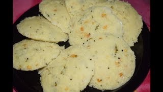 Instant Rava Idli recipe hotel styleSoft amp Spongy Rava Idli in KannadaReady made Idli upma mix [upl. by Flemming]