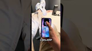 iOS 18 zaklamp is 🔥🔥🔥 ios18 iphone apple [upl. by Rumit892]