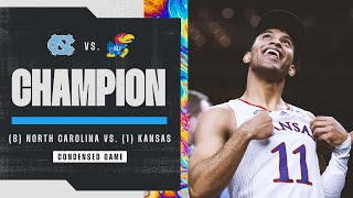 Kansas vs North Carolina  2022 National Championship extended highlights [upl. by Reilamag]