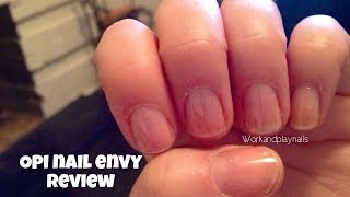 OPI Nail Envy review 14 day trial [upl. by Ellered]