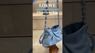 SHOWCASE  LOEWE Flamenco Bag loewe bag [upl. by Maurita670]