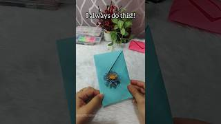 Easy Diy Envelope noorscrafteria diy noorscrafteria yt handmade ytshorts [upl. by Okiron]