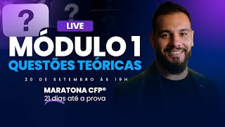 Módulo 1 CFP®  Questões TEÓRICAS  45º Exame CFP®  Bruno Piacentini [upl. by Appilihp]