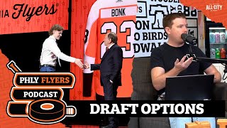 Early look at Philadelphia Flyers 2024 NHL Draft options  PHLY Sports [upl. by Annoled797]