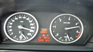 2009 BMW 520d on Autobahn [upl. by Ehcnalb]