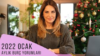 Ocak 2022 Aylık Burç Yorumları  Hande Kazanova ile Astroloji [upl. by Wendeline]