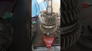 Gearbox assembly overhauling parts repairgearboxautomobilemechanicshortsvideooverhauling [upl. by Alset]