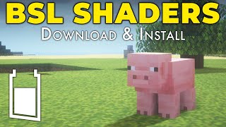 BSL Shaders  How To Download amp Install in Minecraft [upl. by Bev]