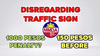 1000 Pesos traffic violation mmda trafficviolation [upl. by Isacco]