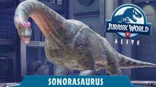 NEW EPIC SONORASAURUS UNLOCKED JURASSIC WORLD ALIVE [upl. by Tinaret158]