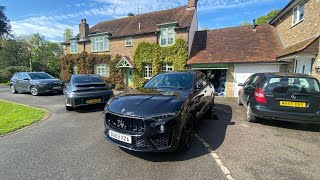 2019 Maserati Levante 30 V6 S GranSport Nerissimo Review [upl. by Enaols]