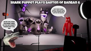 SB Movie Shark Puppet plays Garten of Banban 6 [upl. by Fawn945]