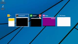 Windows 10 How to View all open programs and apps [upl. by Westfahl134]