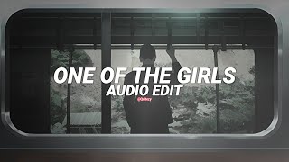 one of the girls  the weeknd jennie amp lily rose depp edit audio [upl. by Ilyssa]