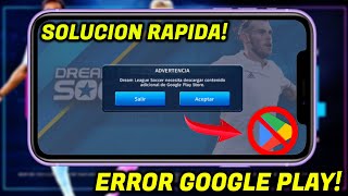 🚨SOLUCION ERROR GOOGLE PLAY DLS 19 MOD 2024 MONEDAS INFINITAS ✅ DREAM LEAGUE SOCCER 2024 [upl. by Bambie48]