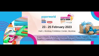 Paperworld India amp Corporate Gifts Show 2023 [upl. by Phaedra9]