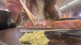 【休日vlog】水族館で癒された♡︱真珠ネックレス︱牛カツ [upl. by Nelia]