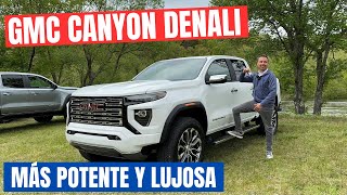 Conoce la nueva GMC Canyon Denali 2023 Características precios y más [upl. by Nnylodnewg898]