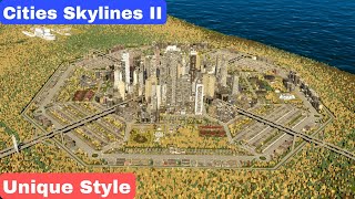 How to Build a Perfect Octagon City in Cities Skylines 2 [upl. by Oinotnanauj]