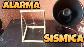 Como hacer una ALARMA SISMICA [upl. by Lewak282]