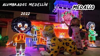 ALUMBRADOS MEDELLÍN 2022  una tradición sorprendente [upl. by Shamrao]