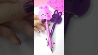 DIY pen decoration idea  super easy pen decoration idea  fati craft world [upl. by Remington306]