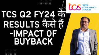 How were TCS Q2 2024 results TCS announces BUYBACK [upl. by Nylitak543]