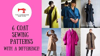 6 Coat Sewing Patterns With a Difference [upl. by Sualkin863]