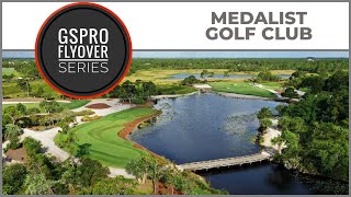 GSPro Course Flyover  Medalist Golf Club  Designed by Mashie [upl. by Obeng]