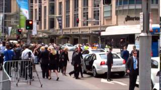 Gough Whitlams Memorial Service Crowd And Guest Footage [upl. by Airdnazxela816]