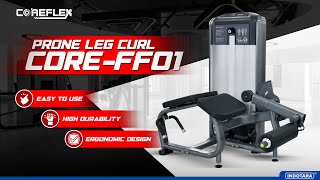 THE BEST LEG CURL MACHINE  COREFLEX PRONE LEG CURL COREFF01 [upl. by Giamo]