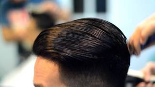 Potongan rambut Quiff with Natural Look [upl. by Okihsoy]