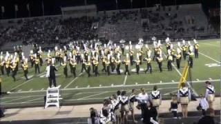 2011  2012 Conroe Tiger Marching Band 11042011 [upl. by Haela]