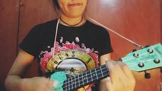 Que bonito  cover ukulele uke [upl. by Nybbor]