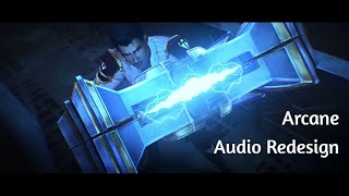 Audio Redesign Layer Breakdown  Arcane  Vi and Jayce Fight [upl. by Yorled612]