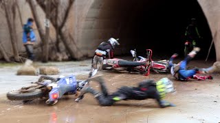 Bassella Race 1 2022  Slippery Mud Party vs 1250 Riders  Enduro Crash amp Show [upl. by Eeclehc]